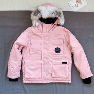 Canada Goose pink down jacket size S